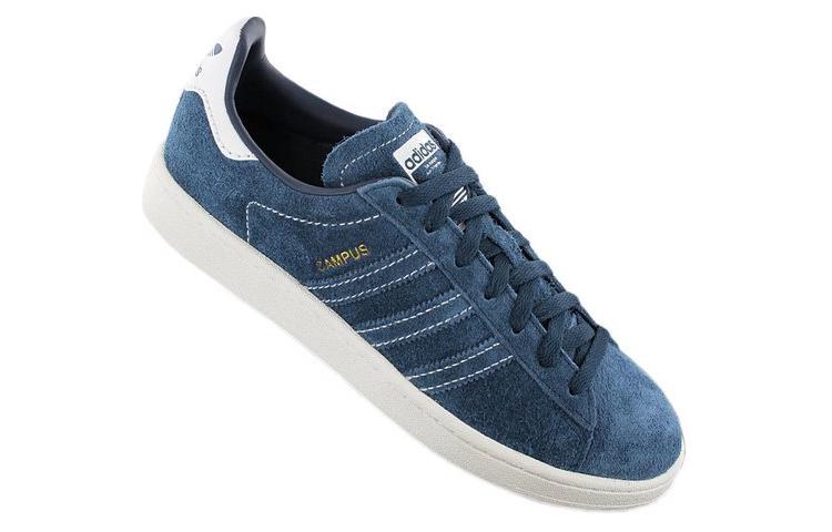 Lookbook 阿迪达斯三叶草 Campus '蓝夜水晶白' B37834