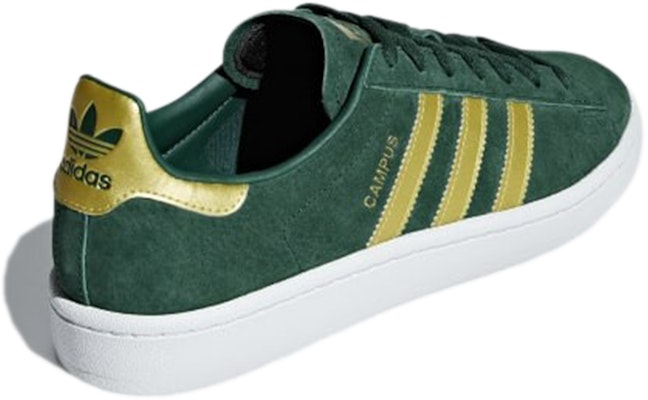 아디다스 오리지널 캠퍼스 '그린 골드 화이트' B37827 Shop 아디다스 오리지널 캠퍼스 '그린 골드 화이트' B37827