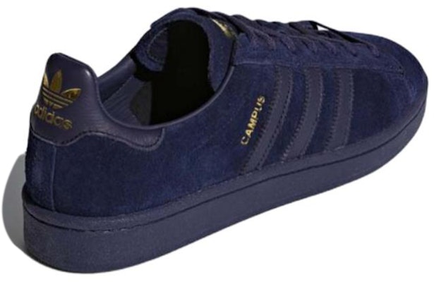 adidas Originals Campus 'Indigo Gold Metallic' CQ2045 Shop adidas Originals Campus 'Indigo Gold Metallic' CQ2045