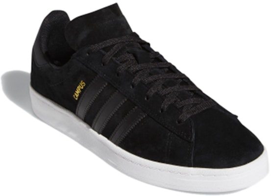 adidas originals Campus Adv 'Black White Gold' FV5946 Lookbook adidas originals Campus Adv 'Black White Gold' FV5946