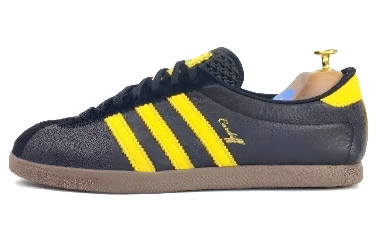 adidas originals cardiff 'Black Yellow' U43417