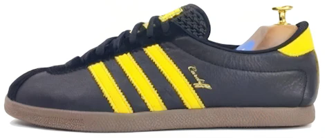 adidas originals cardiff 'Black Yellow' U43417 adidas originals cardiff 'Black Yellow' U43417