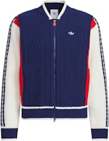 adidas Originals CARDIGAN RS U UNITEFIT Snake Year Edition Zip Knit Jacket Navy. JN0717 adidas Originals CARDIGAN RS U UNITEFIT Snake Year Edition Zip Knit Jacket Navy. JN0717
