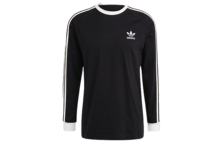adidas Originals Casual Crewneck Sweatshirt Black GN3478