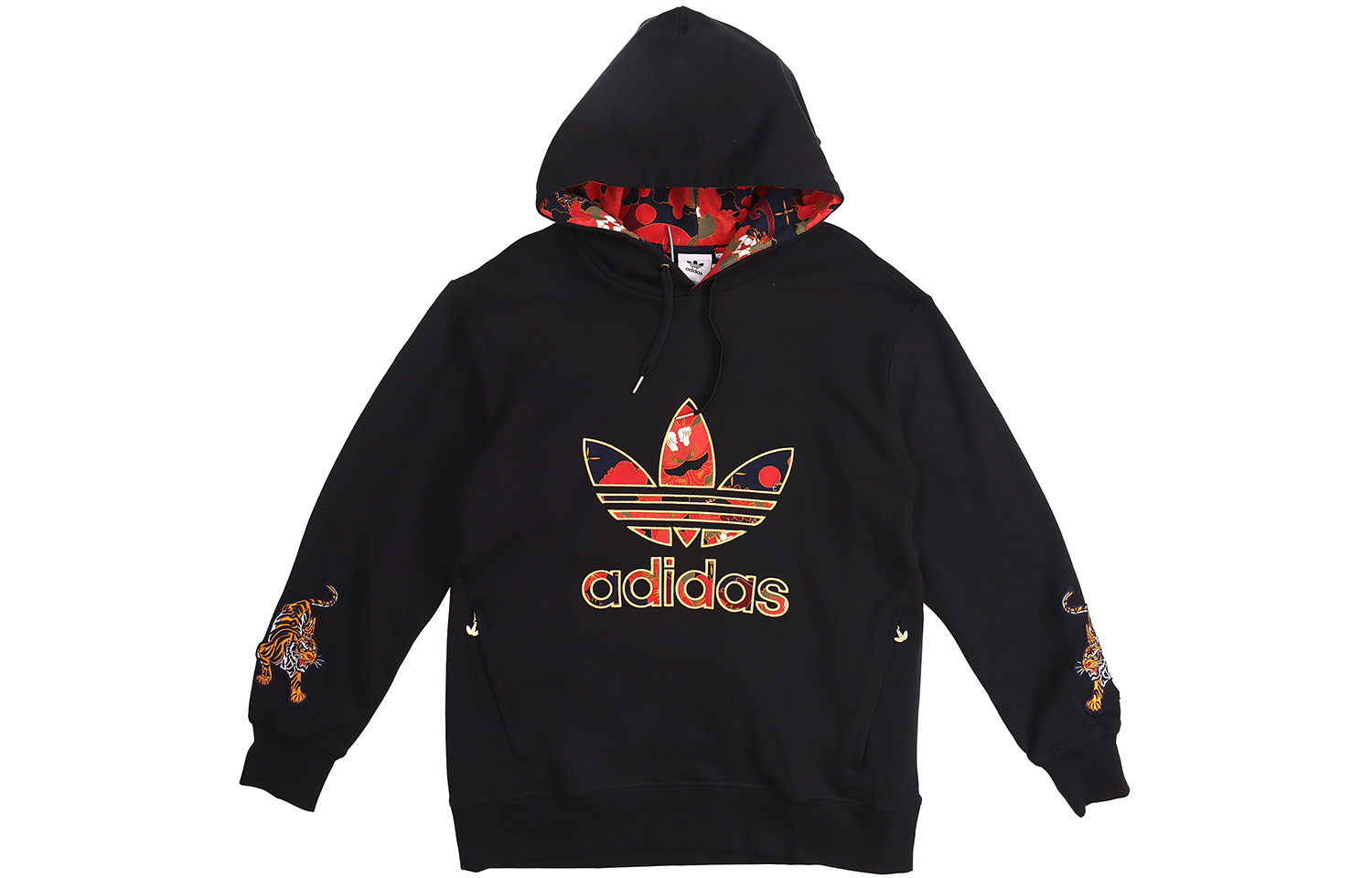 adidas Originals Casual Hoodie Black American Style GC8691