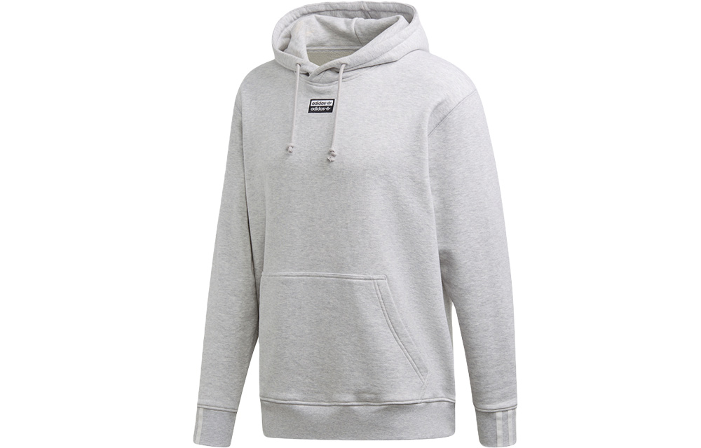 adidas Originals Casual Pullover Hoodie Gray EJ7423
