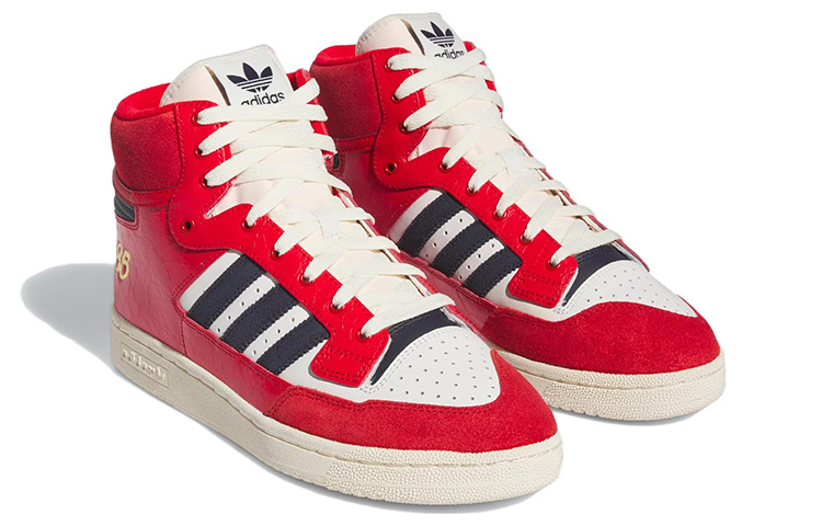 Lookbook adidas Originals Centennial 85 High Sneakers ''Rood'' IE7239