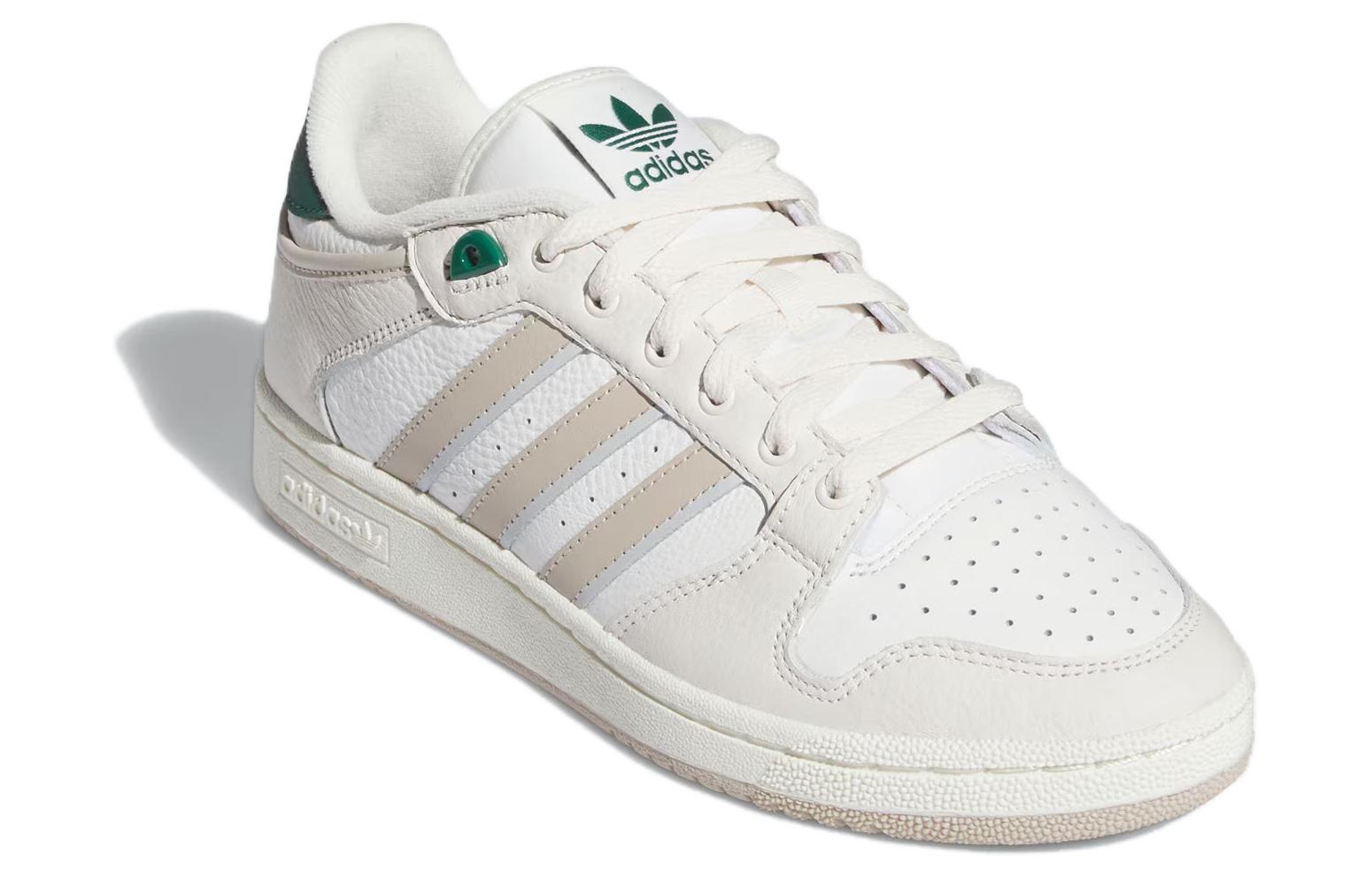 Lookbook adidas originals Centennial 防滑減震耐磨 低幫 板鞋 男女同款 白綠