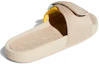 Shop adidas Originals Chancletas Hu Pantoufles Marron/Jaune FZ2231