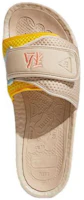 Purchase 阿迪达斯三叶草 Chancletas Hu 拖鞋 棕色/黄色 FZ2231