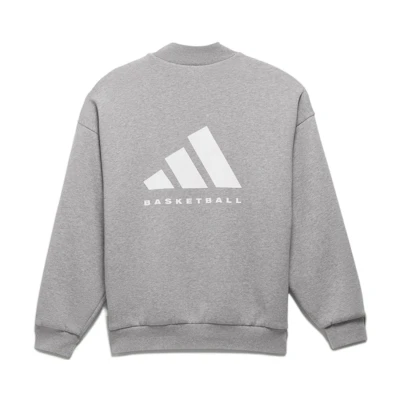 adidas Originals Chapter 02 Logo Crew Sweatshirt Unisex - Dark Oatmeal IP1689