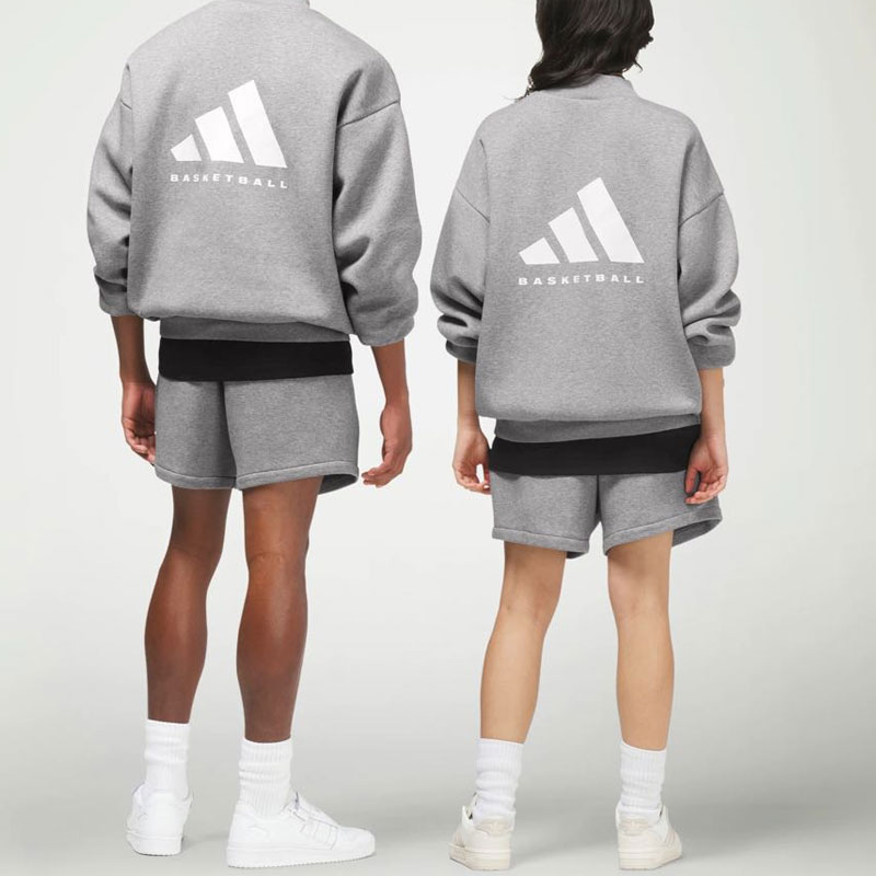 Sizing adidas Originals Chapter 02 Logo 圓領衛衣 男女款 - 深燕麥色 IP1689