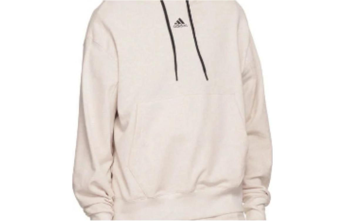 adidas Originals Chest Logo Cotton Hoodie Off-White 221751M202032