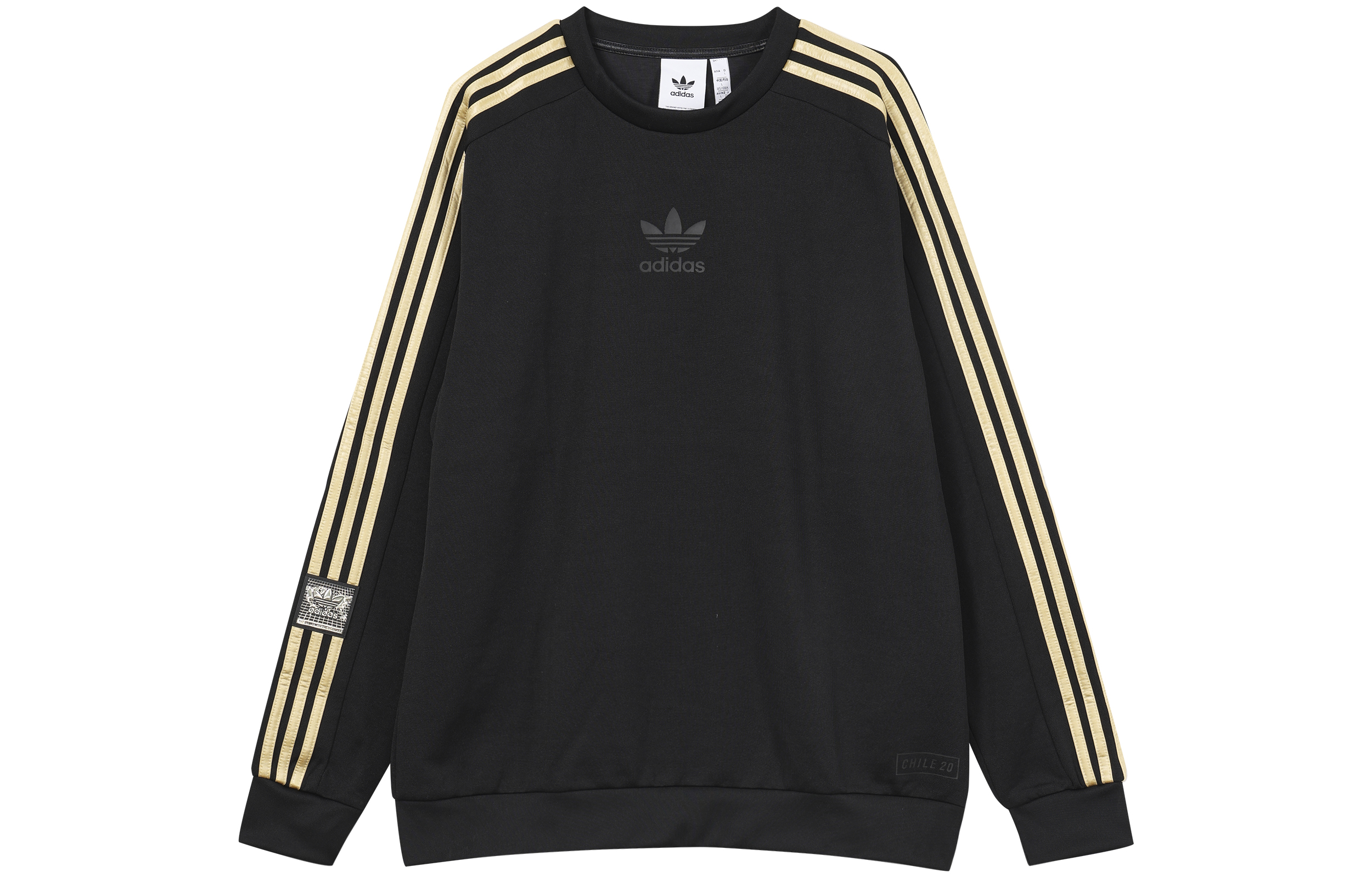 adidas Originals Chile 20 Crew Track Sweatshirt Black GN9648