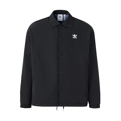 adidas Originals City Skate Black Logo Polo Shirt Jacket for Men. IY5384