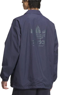 adidas Originals City Skate Retro Logo Long-Sleeve Shirt Jacket Navy/Black JC6841 Shop adidas Originals City Skate Retro Logo Long-Sleeve Shirt Jacket Navy/Black JC6841