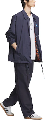 adidas Originals City Skate Retro Logo Long-Sleeve Shirt Jacket Navy/Black JC6841 Purchase adidas Originals City Skate Retro Logo Long-Sleeve Shirt Jacket Navy/Black JC6841