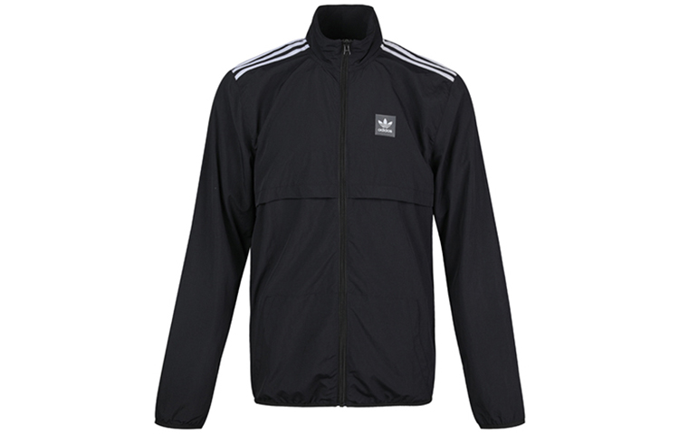 adidas Originals Class Action Windproof Retro Track Jacket Black DU8324