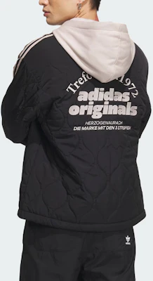 Jaket adidas Originals Classic Sport Hitam dengan Stripes Bordir dan Hoodie IW6284 Shop Jaket adidas Originals Classic Sport Hitam dengan Stripes Bordir dan Hoodie IW6284