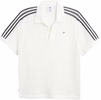 adidas Originals CLOT Edison Chen FW24 White Soft Stylish Unisex Polo Shirt. JE9594 adidas Originals CLOT Edison Chen FW24 White Soft Stylish Unisex Polo Shirt. JE9594
