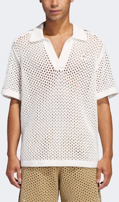 アディダス オリジナルス CLOT エディソン・チェン FW24 ホワイト ソフト ポロシャツ 男女兼用 JE9594 Shop アディダス オリジナルス CLOT エディソン・チェン FW24 ホワイト ソフト ポロシャツ 男女兼用 JE9594