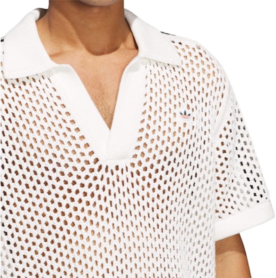 アディダス オリジナルス CLOT エディソン・チェン FW24 ホワイト ソフト ポロシャツ 男女兼用 JE9594 Sizing アディダス オリジナルス CLOT エディソン・チェン FW24 ホワイト ソフト ポロシャツ 男女兼用 JE9594