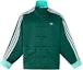 Order adidas Originals Jaket Satin Mandarin Collar Hijau Hutan Unisex. JD3381