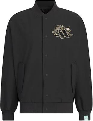 adidas Originals CNY Black Dragon Logo Long-Sleeve Jacket Unisex JE3501 Buy adidas Originals CNY Black Dragon Logo Long-Sleeve Jacket Unisex JE3501