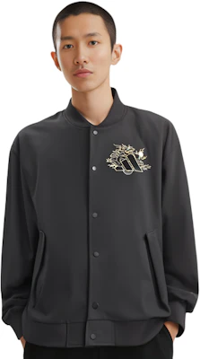 adidas Originals CNY Black Dragon Logo Long-Sleeve Jacket Unisex JE3501 Lookbook adidas Originals CNY Black Dragon Logo Long-Sleeve Jacket Unisex JE3501