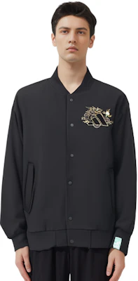 adidas Originals CNY Black Dragon Logo Long-Sleeve Jacket Unisex JE3501 Shop adidas Originals CNY Black Dragon Logo Long-Sleeve Jacket Unisex JE3501