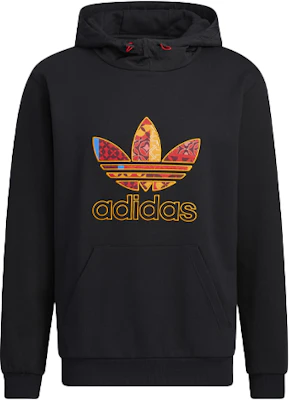 아디다스 오리지널스 CNY 레트로 로고 후디 풀오버 블랙 HD0319 Order 아디다스 오리지널스 CNY 레트로 로고 후디 풀오버 블랙 HD0319