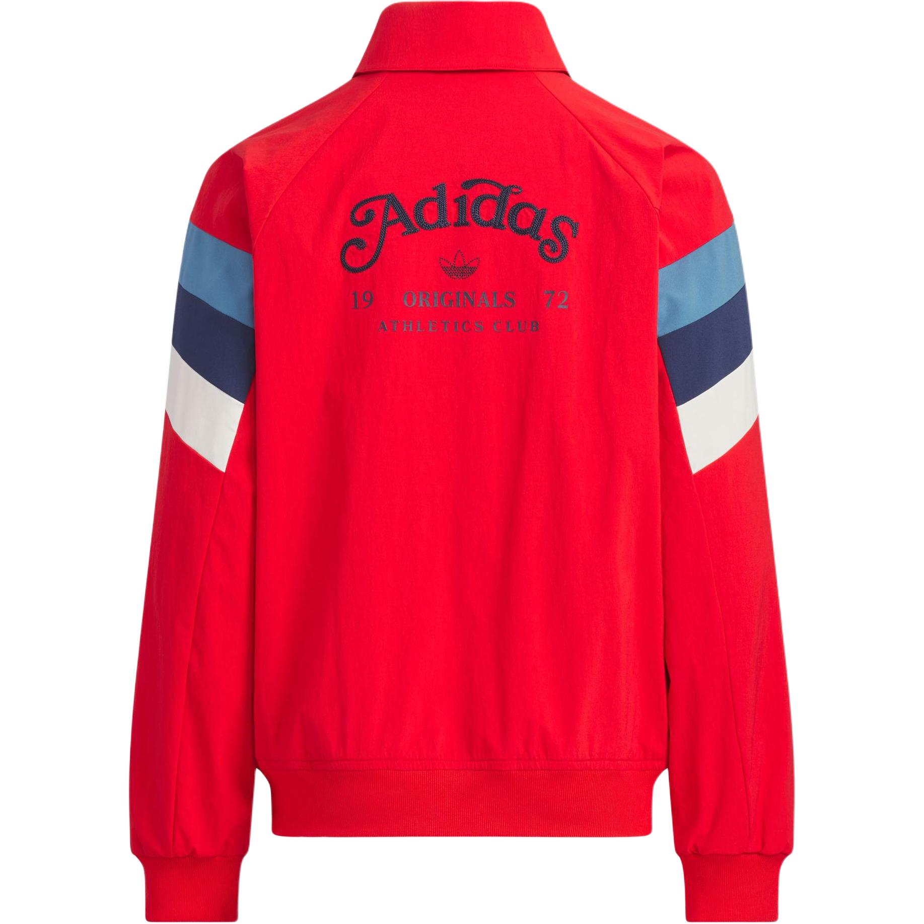 Lookbook adidas Originals Coach Jacket Soft Comfortable Red Jacket for Youth JM4670
