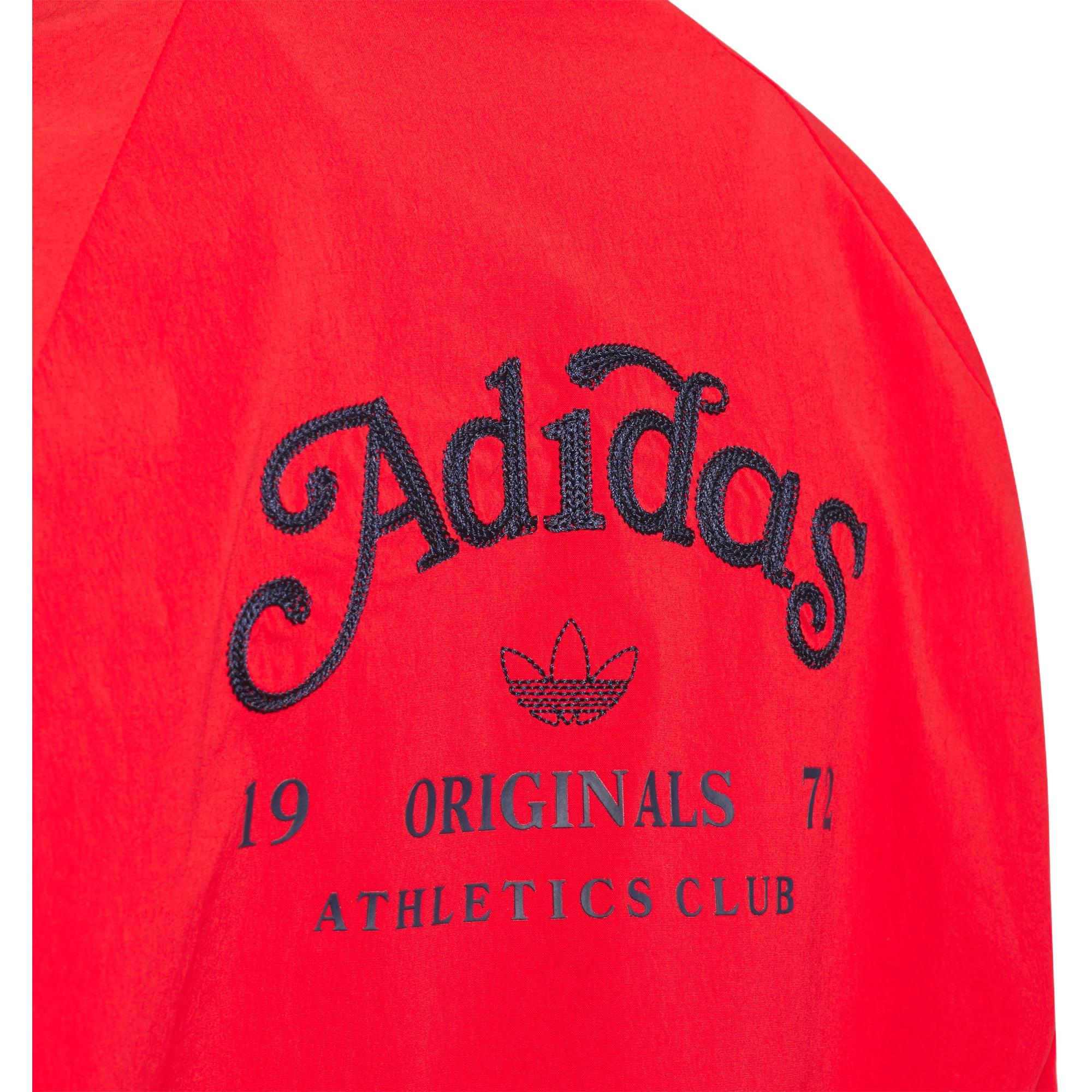 Shop adidas Originals Coach Jacket Soft Comfortable Red Jacket for Youth JM4670