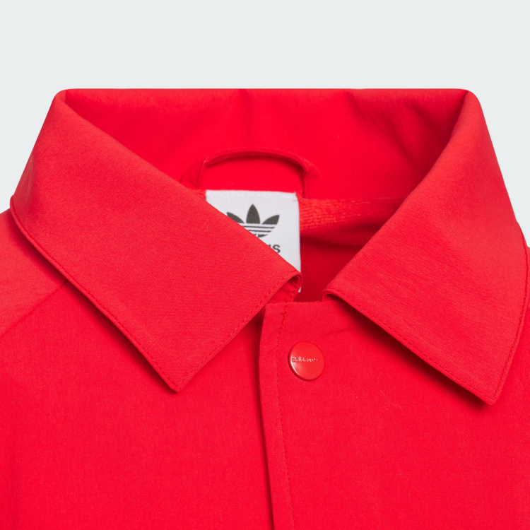 Details for adidas Originals Coach Jacket Soft Comfortable Red Jacket for Youth JM4670