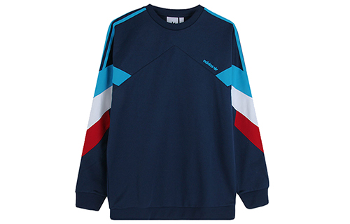 adidas Originals Colorblock Crewneck Sweatshirt Blue DJ3454