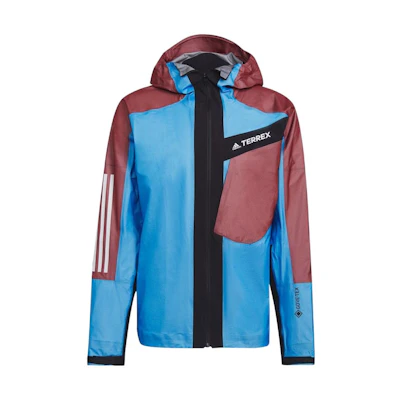 adidas Originals Colorblock Hooded Jacket Blue H57721