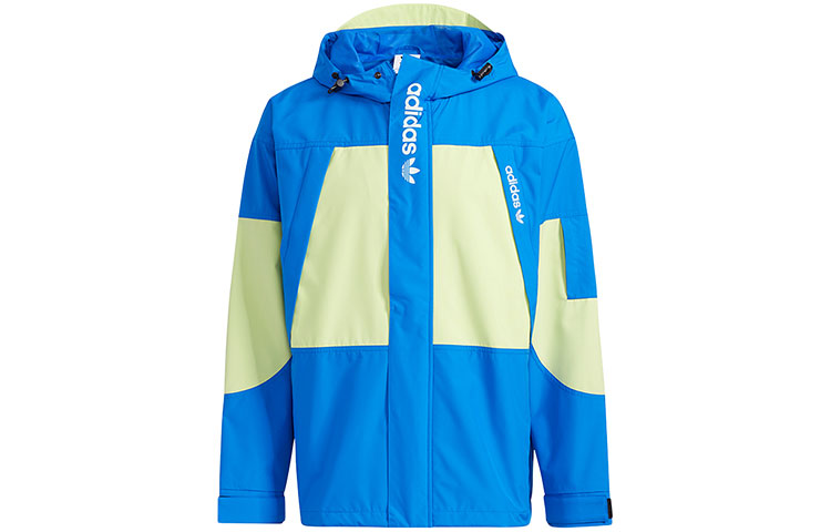Order Chaqueta Rompevientos adidas Originals Colorblock Logo - Azul H07079
