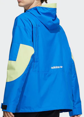 Chaqueta Rompevientos adidas Originals Colorblock Logo - Azul H07079 Shop Chaqueta Rompevientos adidas Originals Colorblock Logo - Azul H07079