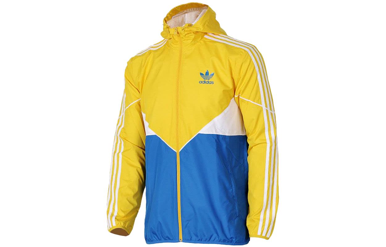 adidas Originals Colorblock Windbreaker Hooded Jacket AZ3994