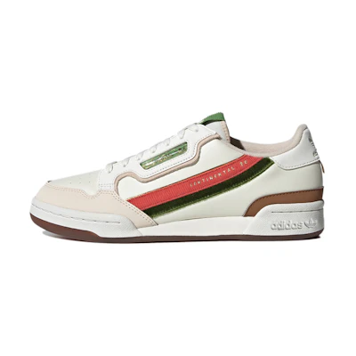 adidas originals Continental 80 'Cream Red Green'