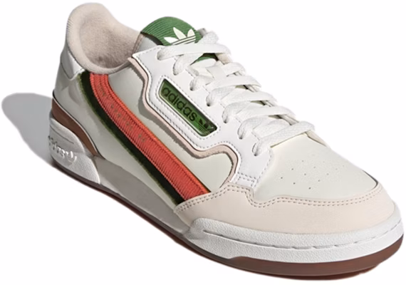 adidas originals Continental 80 'Cream Red Green' GX8825 Lookbook adidas originals Continental 80 'Cream Red Green' GX8825