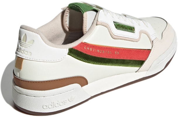 adidas originals Continental 80 'Cream Red Green' GX8825 Shop adidas originals Continental 80 'Cream Red Green' GX8825