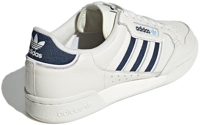 adidas Originals Continental 80 Stripes 'Creamwhite Blue' Putih Krim Biru H05034 Shop adidas Originals Continental 80 Stripes 'Creamwhite Blue' Putih Krim Biru H05034