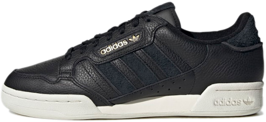 adidas originals Continental 80 Stripes 舒適耐磨滑板鞋 炭黑色 Buy adidas originals Continental 80 Stripes 舒適耐磨滑板鞋 炭黑色