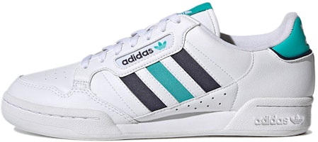 adidas Continental 80 Stripes Cloud Shadow Navy Semi Mint Rush 'White' GW1705 adidas Continental 80 Stripes Cloud Shadow Navy Semi Mint Rush 'White' GW1705