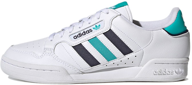 adidas Continental 80 Stripes Cloud Shadow Navy Semi Mint Rush 'White' GW1705 Buy adidas Continental 80 Stripes Cloud Shadow Navy Semi Mint Rush 'White' GW1705