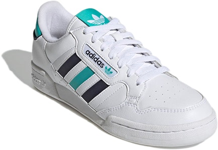 adidas Continental 80 Stripes Cloud Shadow Navy Semi Mint Rush 'White' GW1705 Lookbook adidas Continental 80 Stripes Cloud Shadow Navy Semi Mint Rush 'White' GW1705