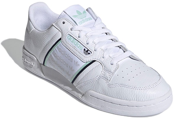 adidas Originals Continental 80 'Putih Hitam Hijau' FU9776 Lookbook adidas Originals Continental 80 'Putih Hitam Hijau' FU9776