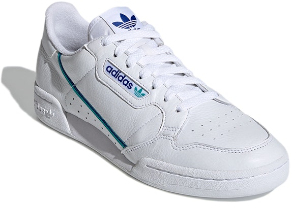 adidas originals Continental 80 Kasut 'Putih Biru' EE3753 Lookbook adidas originals Continental 80 Kasut 'Putih Biru' EE3753