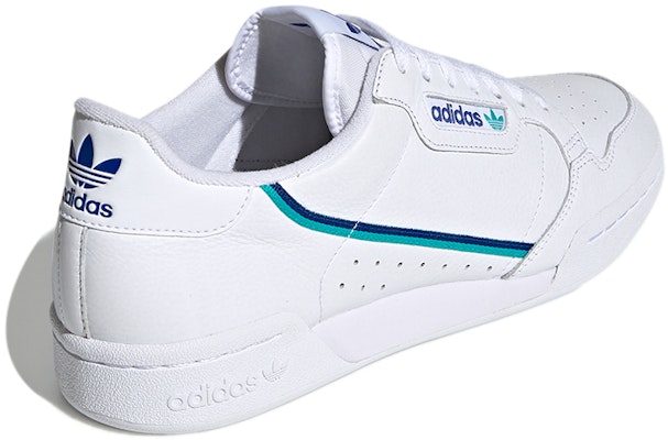 adidas originals Continental 80 Kasut 'Putih Biru' EE3753 Shop adidas originals Continental 80 Kasut 'Putih Biru' EE3753